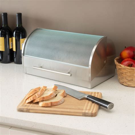 westercher steel bread box|bread box sizes.